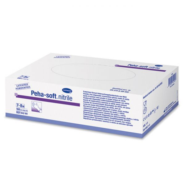Peha-soft Einmalhandschuhe nitrile blau