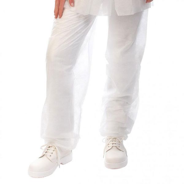 Einweghose Vlies weiß