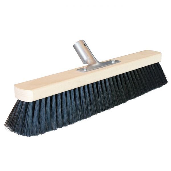 Kehrbesen Rosshaarmischung Metallstielhalter