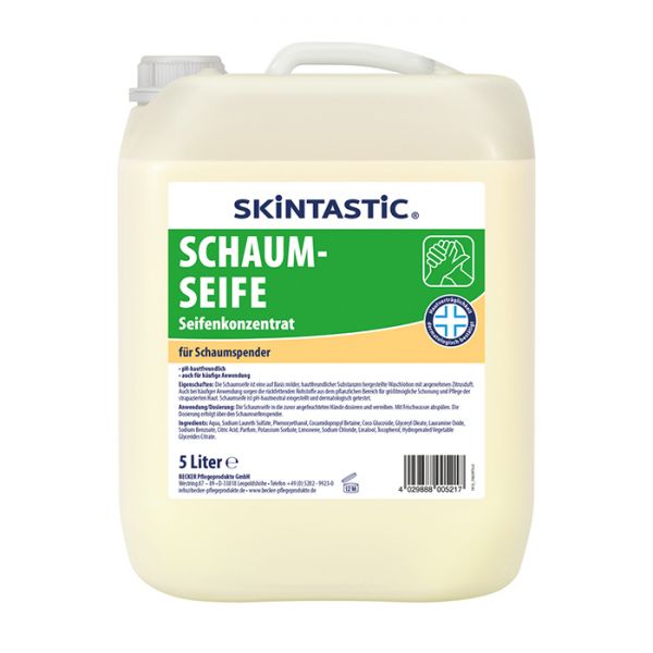 Skintastic Schaumseife Zitrus