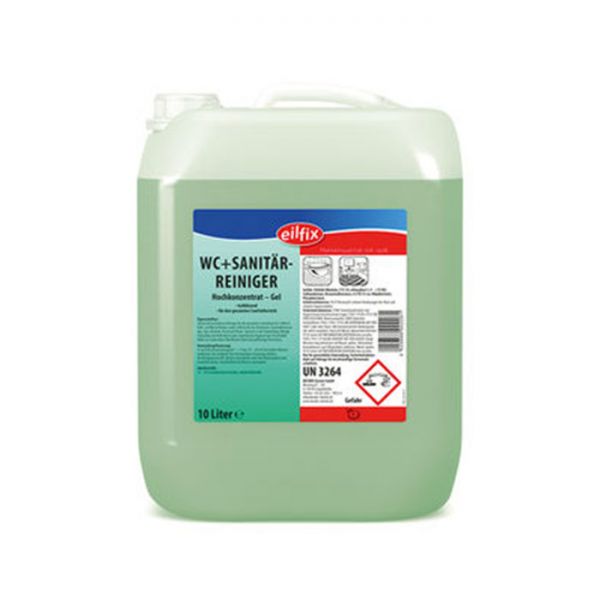 Eilfix WC- und Sanitärreiniger Gel grün